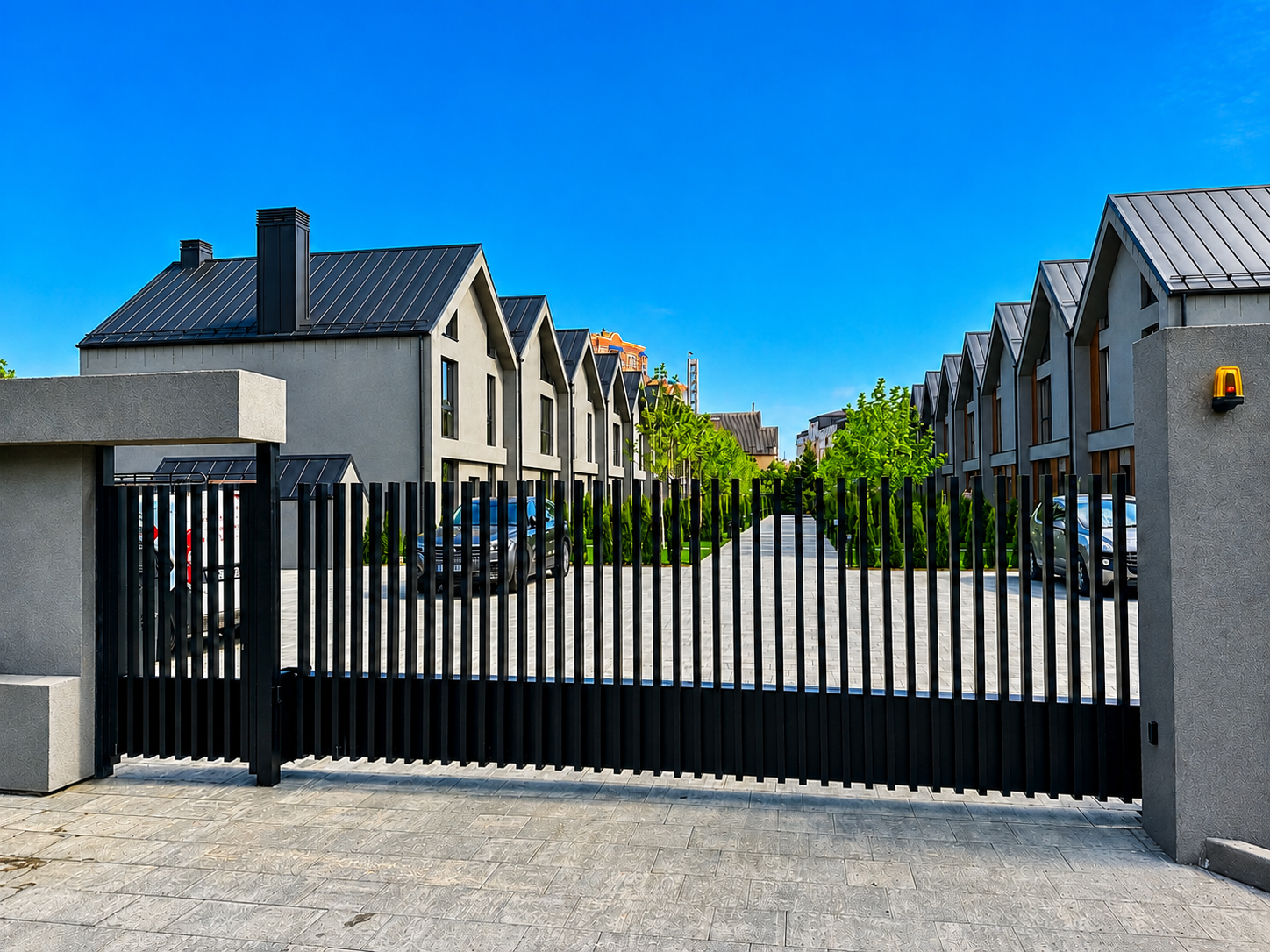 Палісадна система PALISAD BonaFence ракурс 7